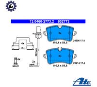 Brake pads 13.0460-2773.2 ATE for AUDI A8 D4