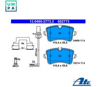 Brake pads 13.0460-2773.2 ATE for AUDI A8 D4