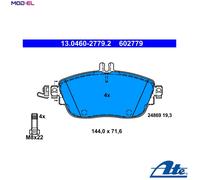 ATE 13.0460-2779.2 Brake pad set