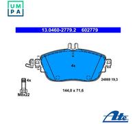 ATE 13.0460-2779.2 Brake pad set
