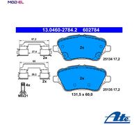 ATE 13.0460-2784.2 Brake pad set