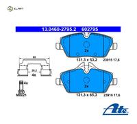 BRAKE PAD SET DISC BRAKE 13.0460-2795.2 FOR MINI CLUBMAN BMW 1.5L 3cyl B37C15