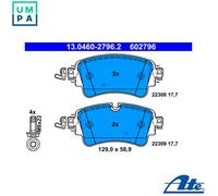 ATE 13.0460-2796.2 Brake pad set