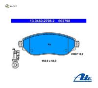 ATE 13.0460-2798.2 Brake pad set