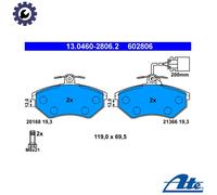BRAKE PAD SET DISC BRAKE 13.0460-2806.2 FOR VW GOLF/Mk/III JETTA VENTO 2E 2.0L