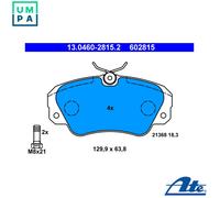 ATE Brake Pad Set 13.0460-2815.2, Disc Brake, Fits Opel Omega B 2.0