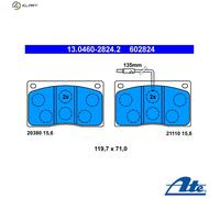 BRAKE PAD SET DISC BRAKE 13.0460-2824.2 FOR RENAULT MASTER/Bus/Van 2.5L 4cyl