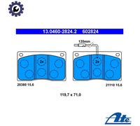 BRAKE PAD SET DISC BRAKE FOR RENAULT MASTER I BOX T S9U 714 S9U 740 S8U 742 ATE