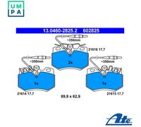 BRAKE PAD SET DISC BRAKE 13.0460-2825.2 FOR CITROEN KDY /KFZ /K3A/150D 1.4L 4cyl