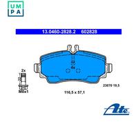 Front Brake Pads Set MB:414,VANEO A4144200220 4144200220