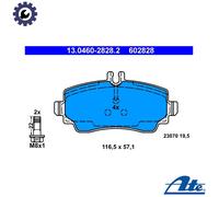 ATE 13.0460-2828.2 Brake pad set