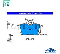 ATE Brake Pad Set 13.0460-2831.2 – Disc Brake – Fits Volvo S40 I (1995-2003)