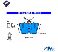 ATE Brake Pad Set 13.0460-2831.2 – Disc Brake – Fits Volvo S40 I (1995-2003)