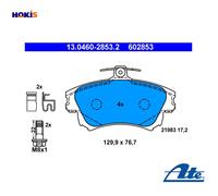 BRAKE PAD SET DISC BRAKE 13.0460-2853.2 FOR MITSUBISHI VOLVO 4G13 1.3L 4cyl 1.7L