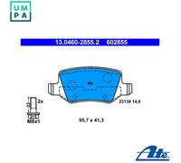 ATE 13.0460-2855.2 Brake pad set