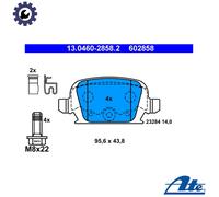 Brake pads 13.0460-2858.2 ATE for OPEL CORSA C CORSA C Hatchback Van