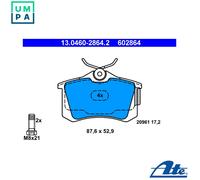 BRAKE PAD SET DISC BRAKE 13.0460-2864.2 FOR VW AUA/BKY/BBY 1.4L 4cyl POLO