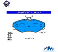 ATE 13.0460-2870.2 Brake pad set