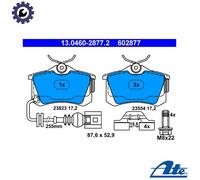 Rear Brake Pads Set Seat VW:POLO,IBIZA III 3,CORDOBA,LUPO 6Q0698451B 6Q0698451