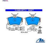 Rear Brake Pads Set Seat VW:POLO,IBIZA III 3,CORDOBA,LUPO 6Q0698451B 6Q0698451