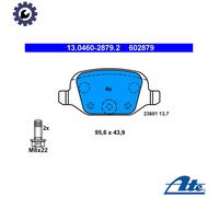 BRAKE PAD SET DISC BRAKE 13.0460-2879.2 FOR FIAT 500 IDEA PUNTO PANDA/Van 0.9L