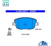 ATE 13.0460-2883.2 Brake pad set
