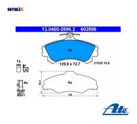 BRAKE PAD SET DISC BRAKE 13.0460-2896.2 FOR MITSUBISHI MIRAGE/VI COLT/CZC 1.1L