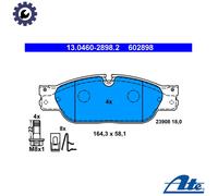 ATE Brake Pad Set 13.0460-2898.2 - for Jaguar XJ, S-TYPE II (AJD 2.7L, JB 2.5L, AJ-V6 3.0L)