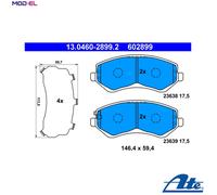 Brake Pads Front Chrysler Voyager, Grand Voyager 1500 New