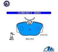 Brake pads 13.0460-2921.2 ATE for BMW 3 3 Touring Z1 Roadster 3 Convertible