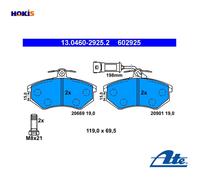 BRAKE PAD SET DISC BRAKE 13.0460-2925.2 FOR AUDI 100/5000 200 90 80 QUATTRO 2.0L