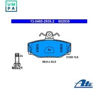 ATE Brake Pad Set (Disc) 13.0460-2935.2 – for Volvo 740/760/940/960/S90 (Kombi, 2.3L)
