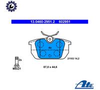 BRAKE PAD SET DISC BRAKE 13.0460-2951.2 FOR ALFA ROMEO FIAT MAREA/Weekend 2.5L