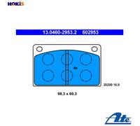 BRAKE PAD SET DISC BRAKE 13.0460-2953.2 FOR VOLVO 260 140 240/Rural/Kombi 164