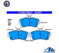 ATE 13.0460-2959.2 Brake pad set