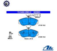 ATE Brake Pad Set 13.0460-2963.2 – Disc Brake, Fits Audi 80 B4 Saloon S2 Quattro