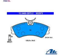 BRAKE PAD SET DISC BRAKE 13.0460-2972.2 FOR VW TRANSPORTER/CARAVELLE/IV/Bus/Mk