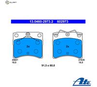 ATE 13.0460-2973.2 Brake pad set