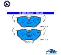 ATE 13.0460-3605.2 Brake pad set
