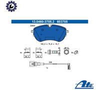 BRAKE PAD SET DISC BRAKE 13.0460-3705.2 FOR VW CALIFORNIA/T7/Camper MULTIVAN