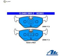 ATE 13.0460-3803.2 Brake pad set