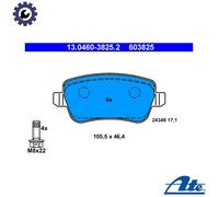 Brake pads 13.0460-3825.2 ATE for FIAT CROMA CROMA Estate Van
