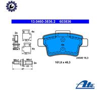 DISC BRAKE PADS SET FOR CITROEN C4 PICASSO I UD 5FV 9HR RHH 6FY RFJ ATE