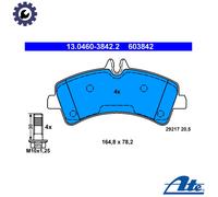 BRAKE PAD SET DISC BRAKE 13.0460-3842.2 FOR MERCEDES-BENZ SPRINTER/5-t/Van/Bus