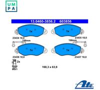 BRAKE PAD SET DISC BRAKE 13.0460-3856.2 FOR NISSAN TD27T/TTD27 2.7LLD23 2.3L