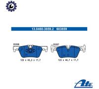 ATE Brake Pads 13.0460-3859.2 - Disc Brake Set for BMW 1/3/4 (F20 F21 F23)