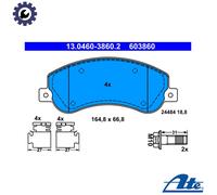 ATE Brake Pad Set 13.0460-3860.2 - Disc Brake for VW Amarok (2H0698151)