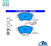ATE 13.0460-3863.2 Brake pad set
