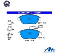 BRAKE PAD SET DISC BRAKE 13.0460-3864.2 FOR FIAT FIORINO/MPV DOBLO/Cargo/Combi