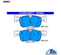 ATE 13.0460-3865.2 Brake pad set